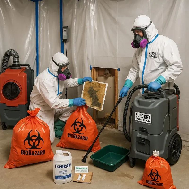 Contaminated Water Handling Protocols process in Surgoinsville, TN